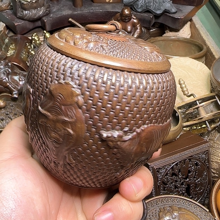 铜器办公室茶室摆件