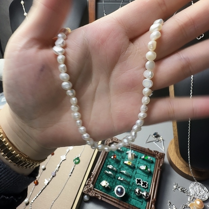 德***吉吊坠925银纯银项链时尚