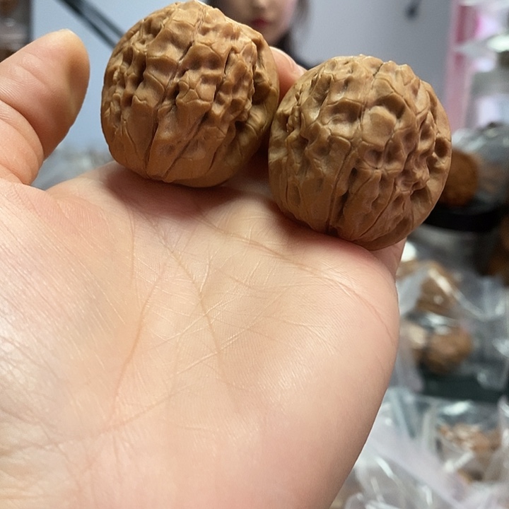 文玩核桃把件37.5甲骨文