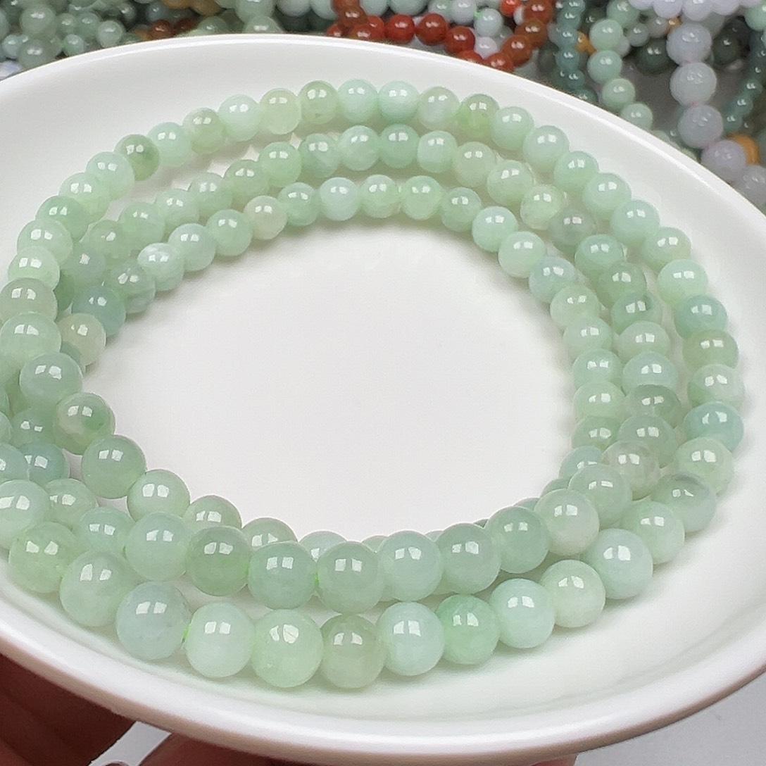 翡翠手链未镶嵌s****k货主老华