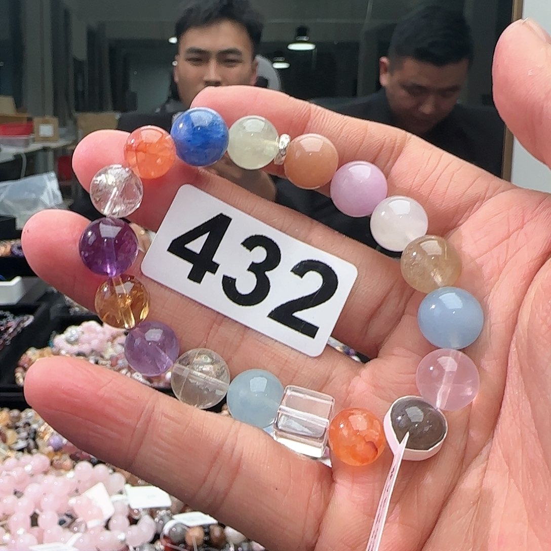 水晶手链未镶嵌432多宝