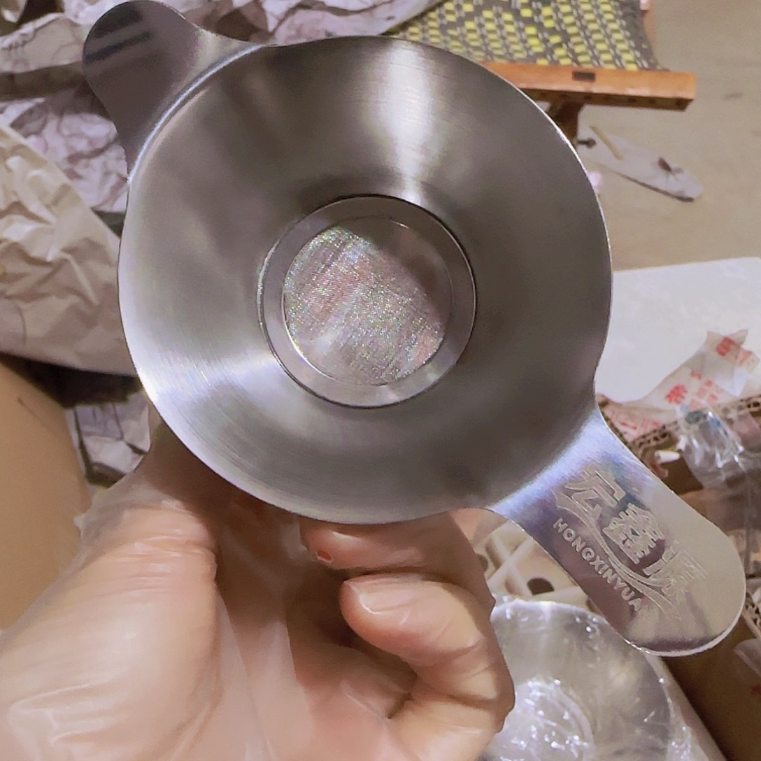 高硼硅玻璃茶水分离款长柄茶滤