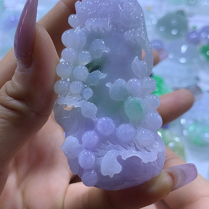 翡翠未镶嵌颈饰天然翡翠A货吊坠