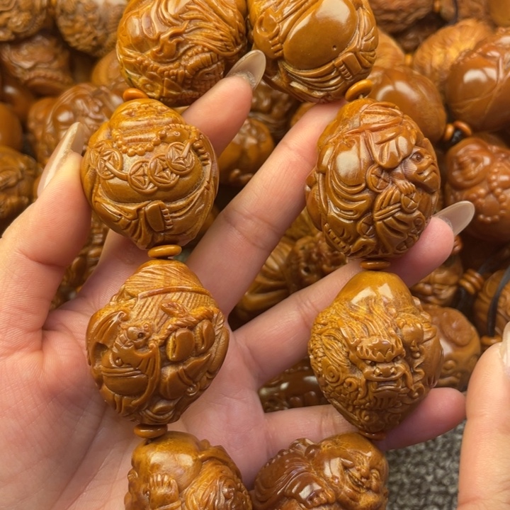 橄榄核手串壕**年橄榄核