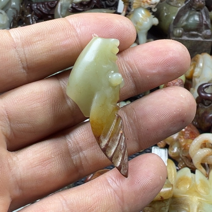 和田玉挂件未镶嵌