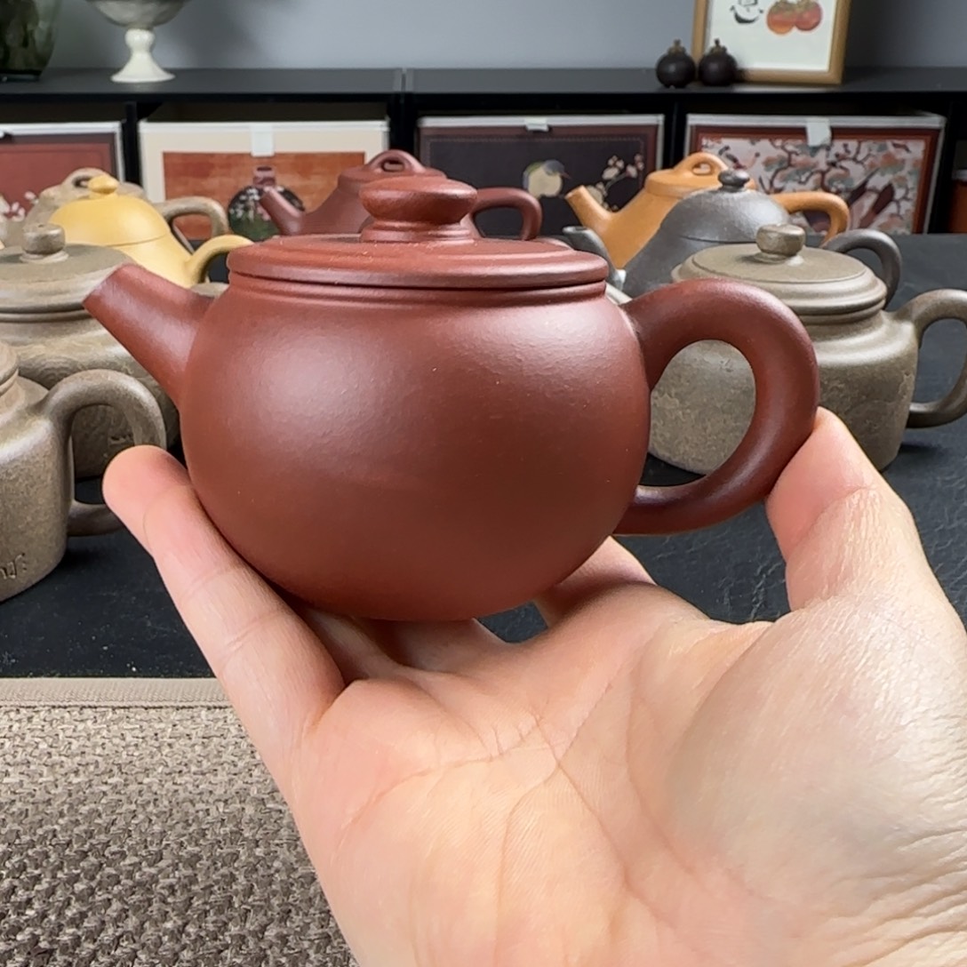 茶壶紫砂微瑕巨轮