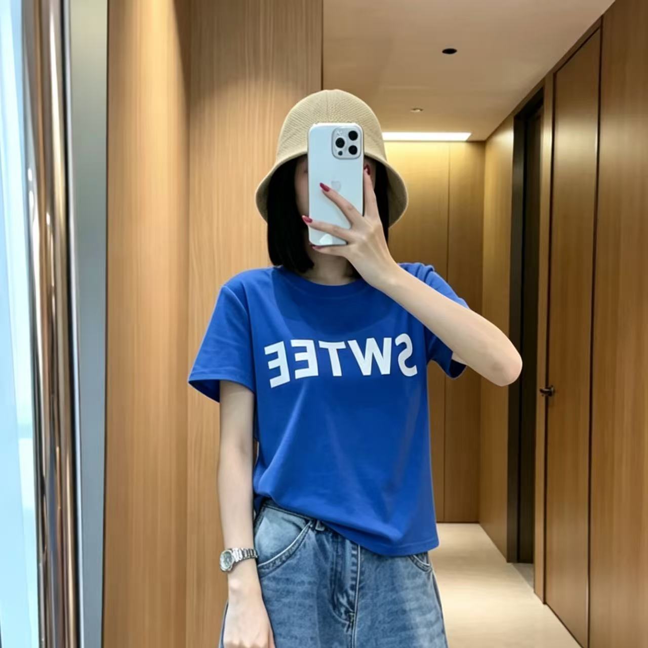 瑶瑶【甜蜜蜜】2026夏季新款百搭经典女士T恤短袖