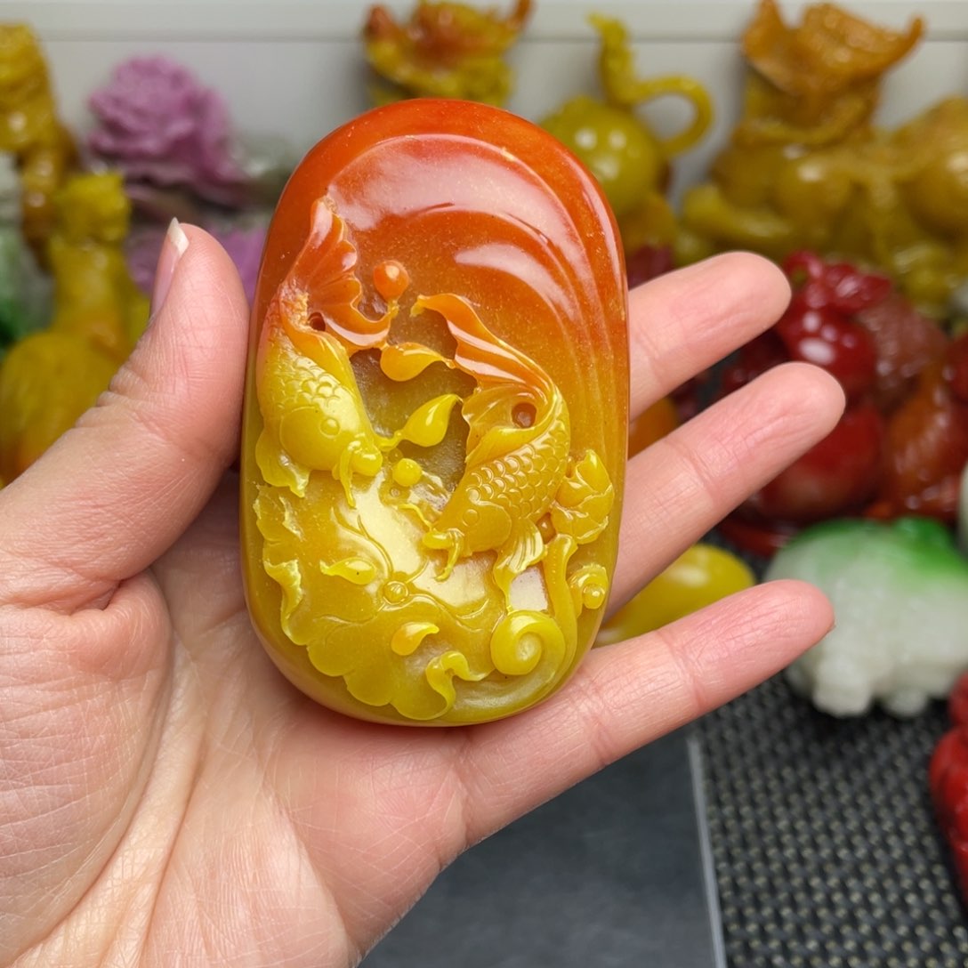 奇石手把件清仓特价