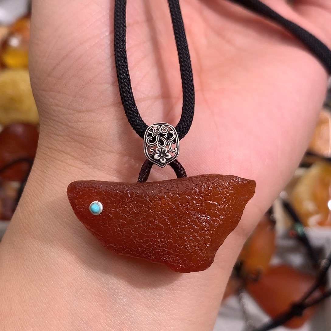 蜜蜡裸石未镶嵌你