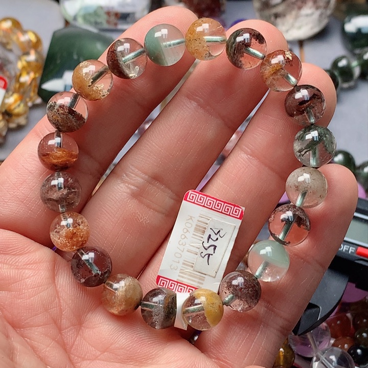 水晶手串未镶嵌天然