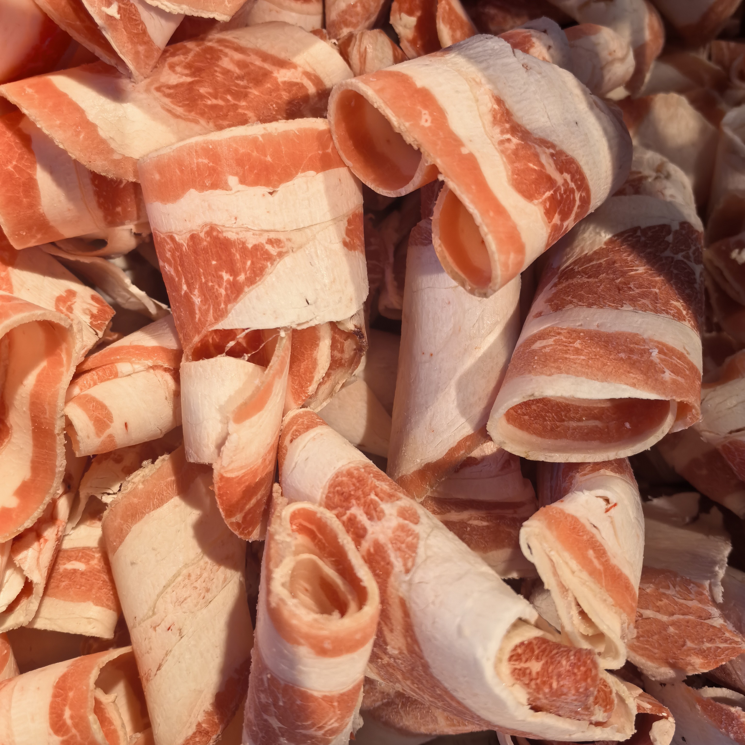 配送《小时达》羊肉片，牛肉片斤