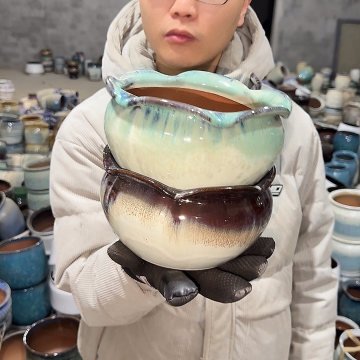 高度11口20啦啦花盆