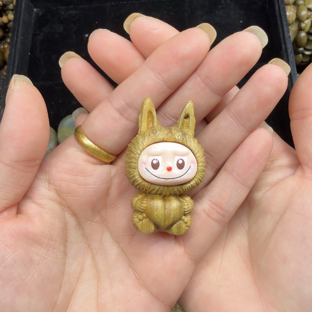 维腊木（绿檀）无事牌