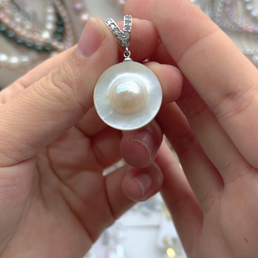 淡水珍珠未镶嵌颈饰