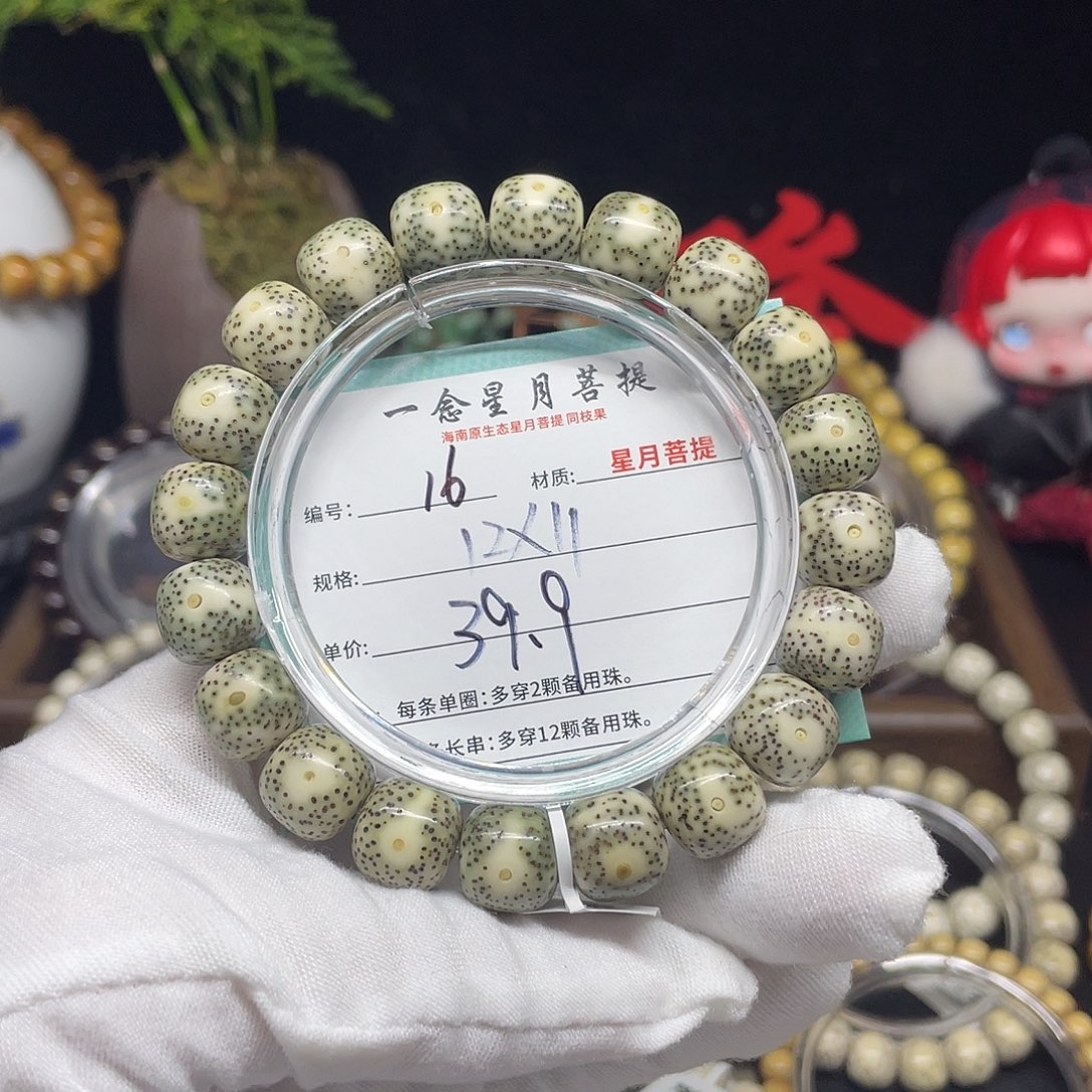 星月菩提手串16……12/11