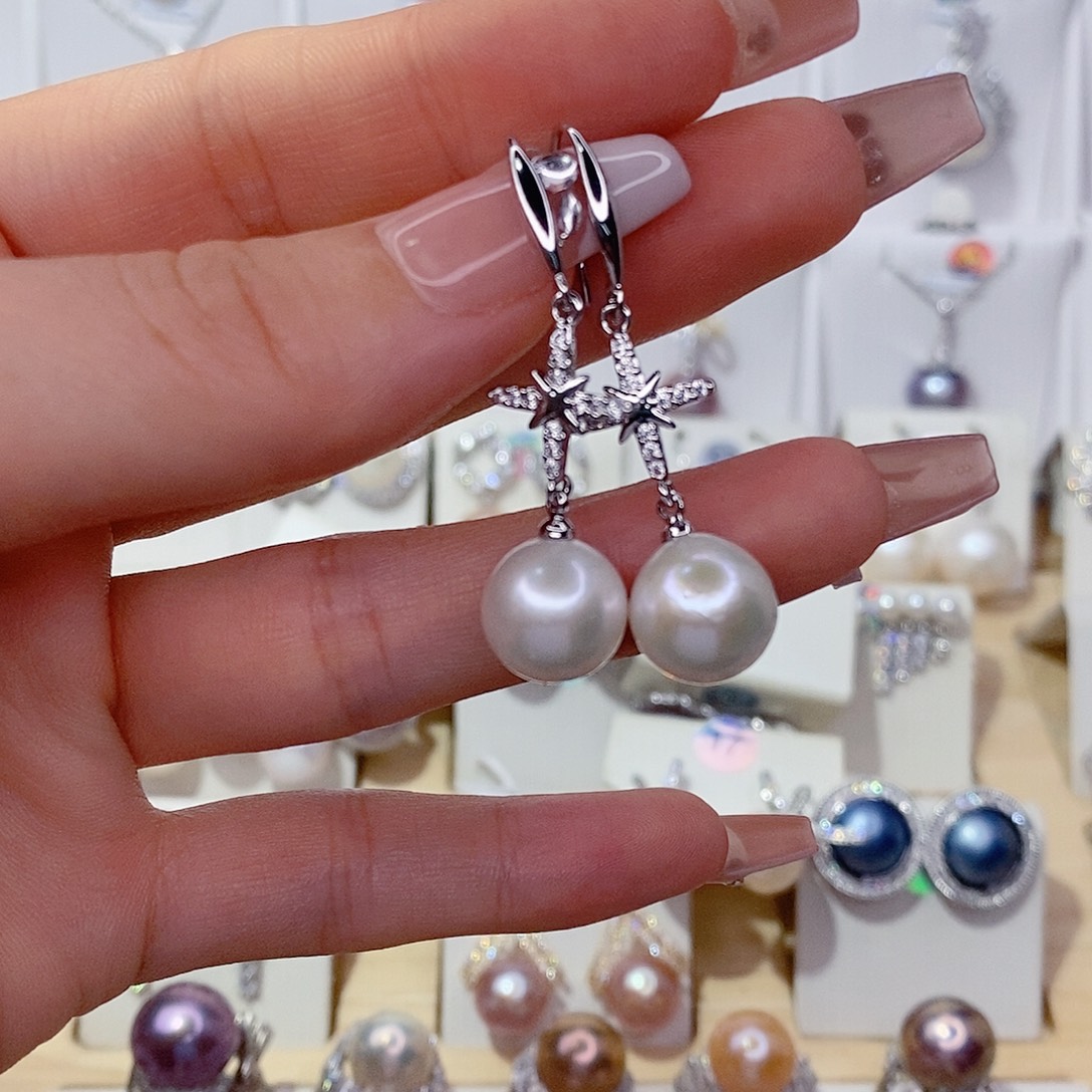 耳饰未镶嵌淡水珍珠