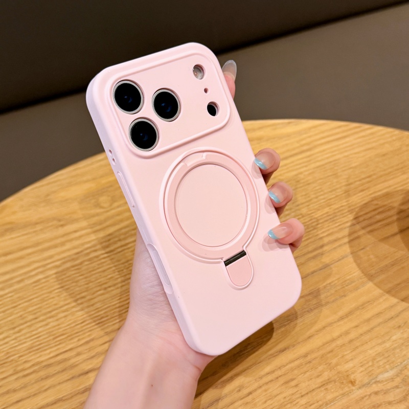 适用苹果17ProMax手机壳轻奢女新款17Air耐磨轻薄硅胶精孔支点壳