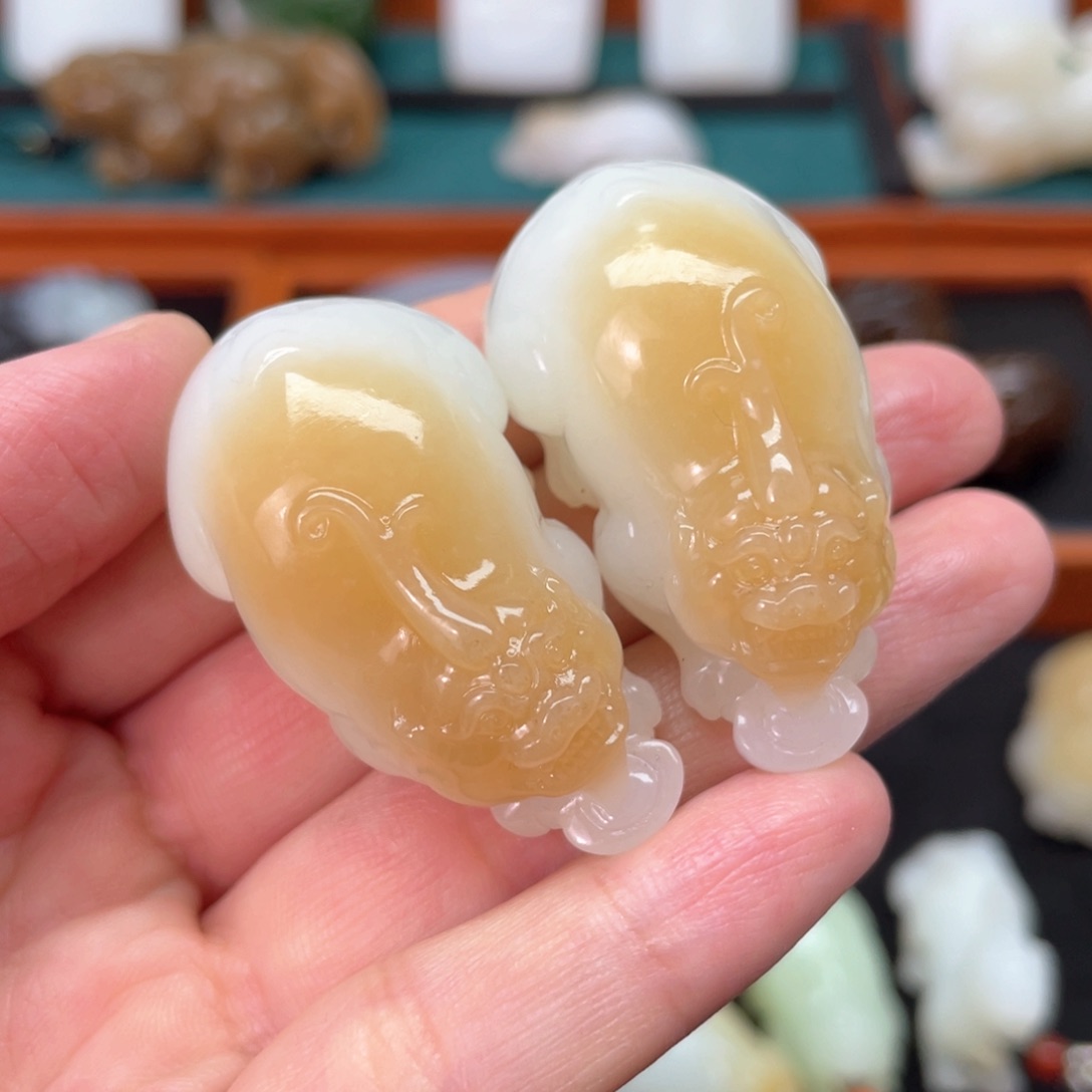 和田玉挂件未镶嵌