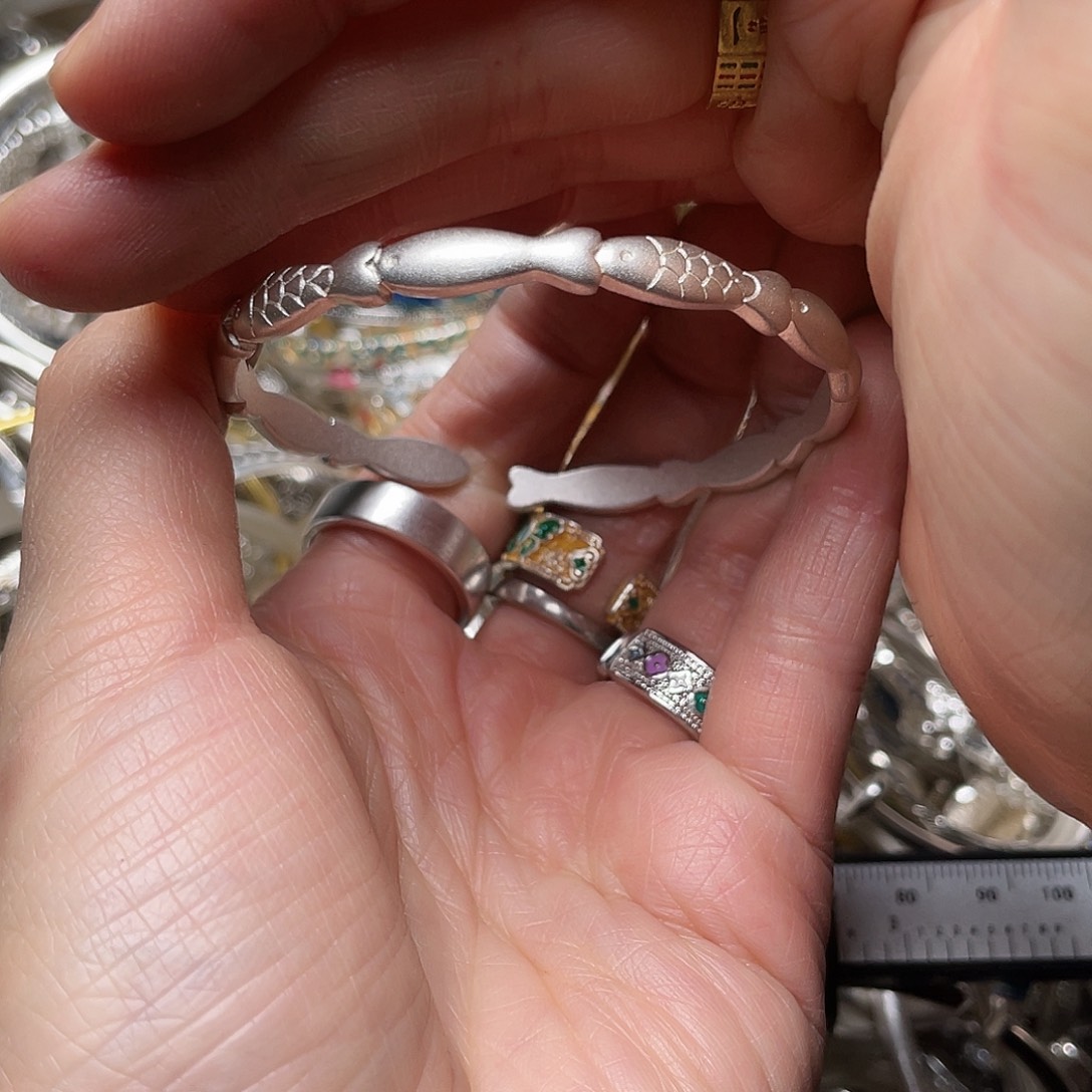 足银时尚潮流时尚手镯