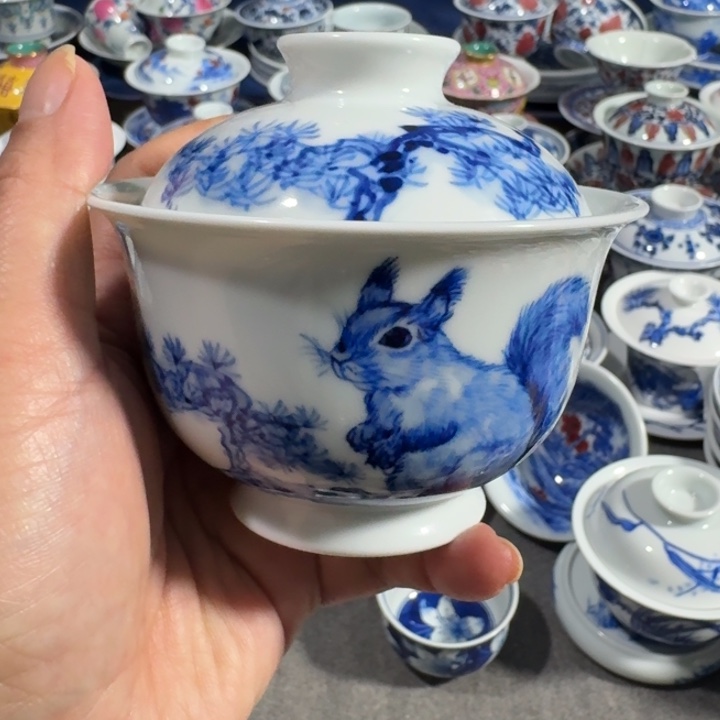 景德镇手工手绘杯