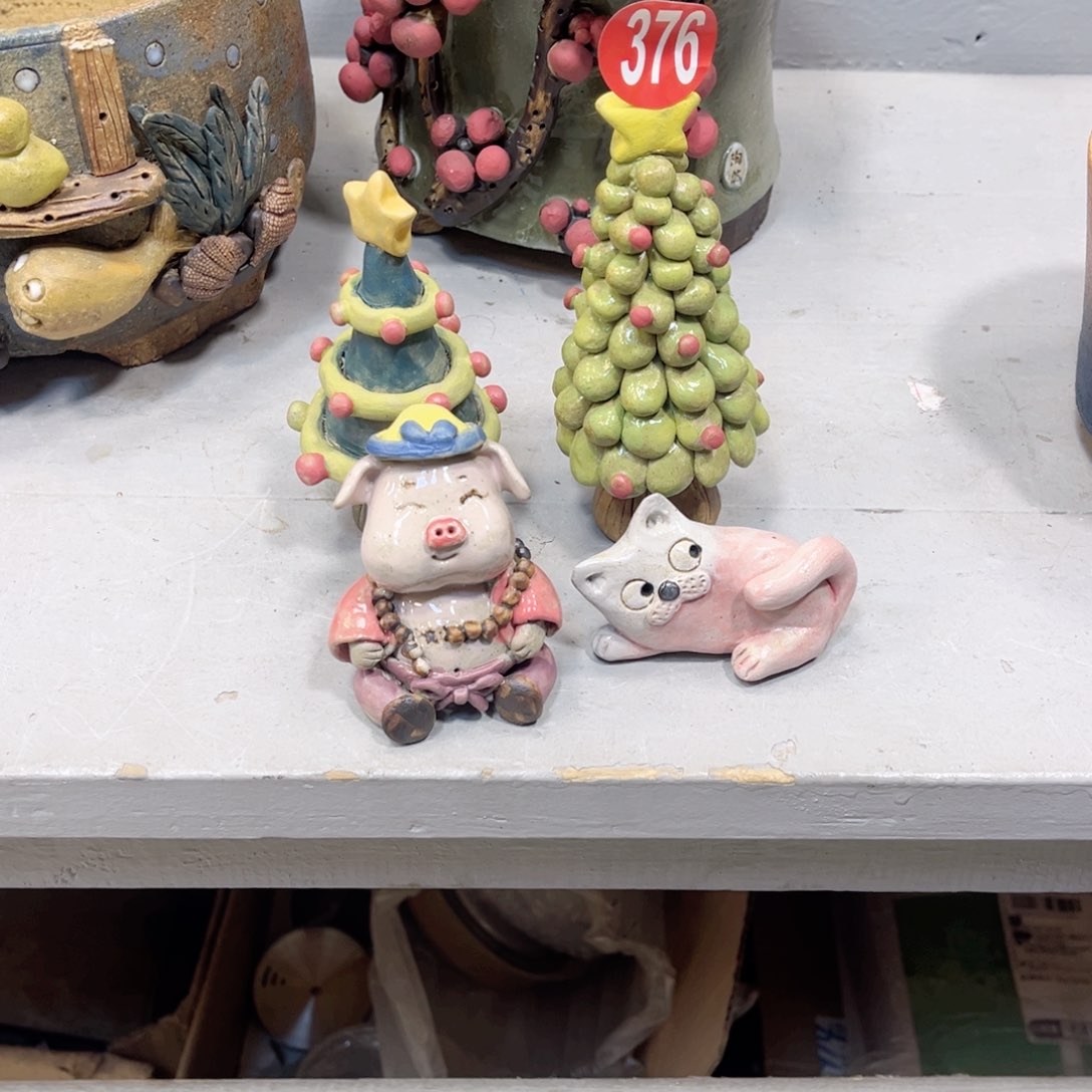 陶瓷微瑕376 号陶然花盆