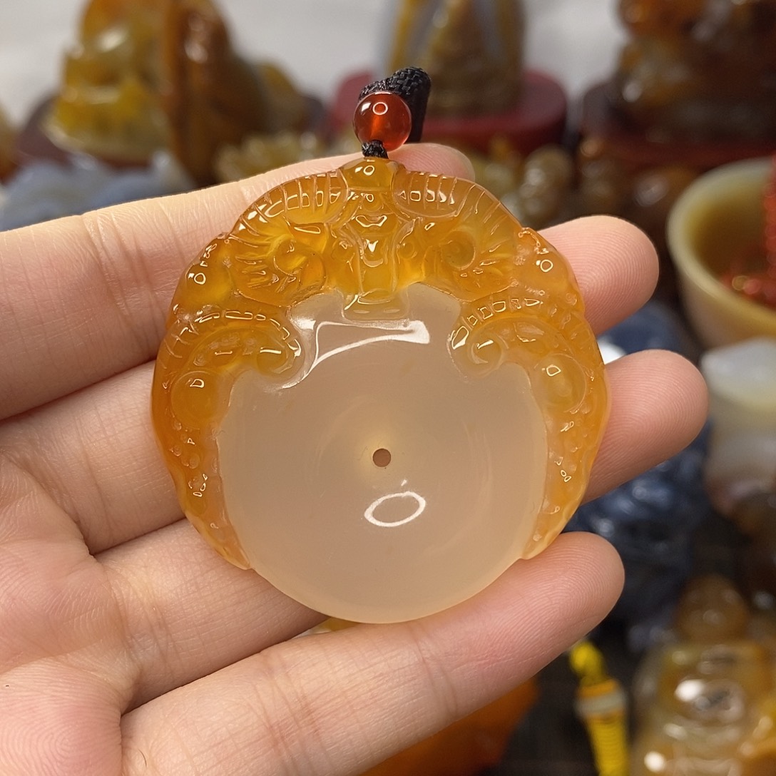 未镶嵌吊坠玛瑙/玉髓