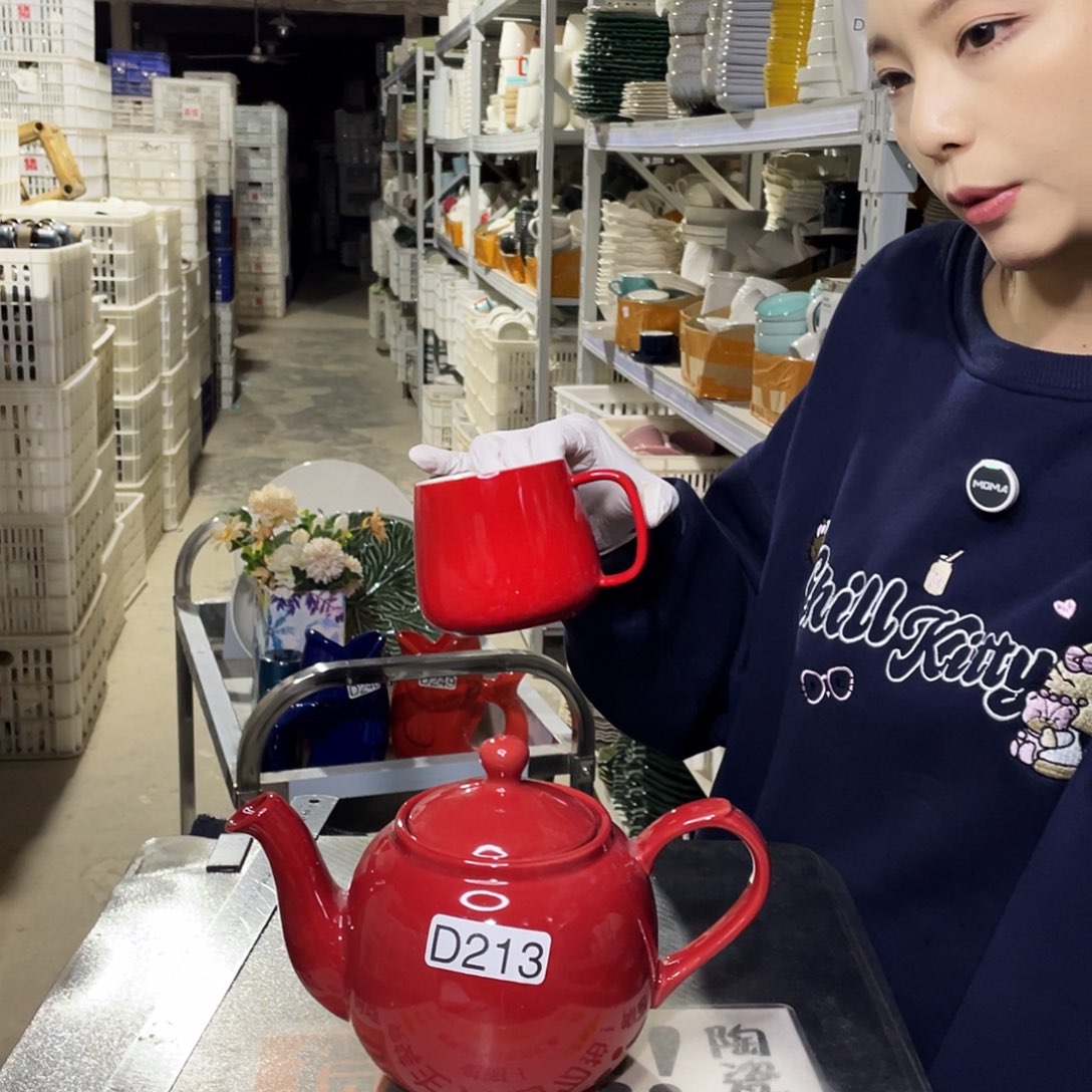 瓷片213              1壶2杯