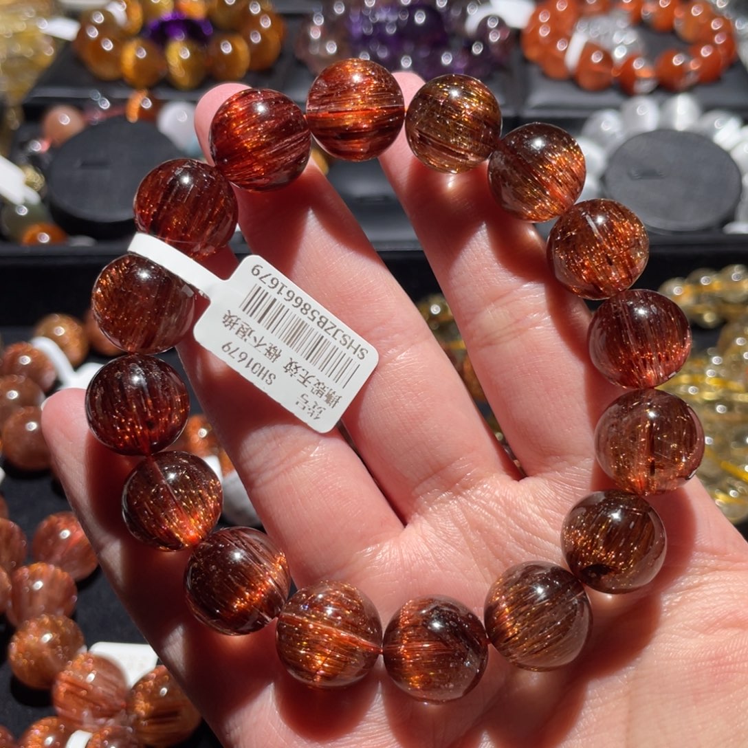 手链未镶嵌水晶铜顺发手链14mm左右