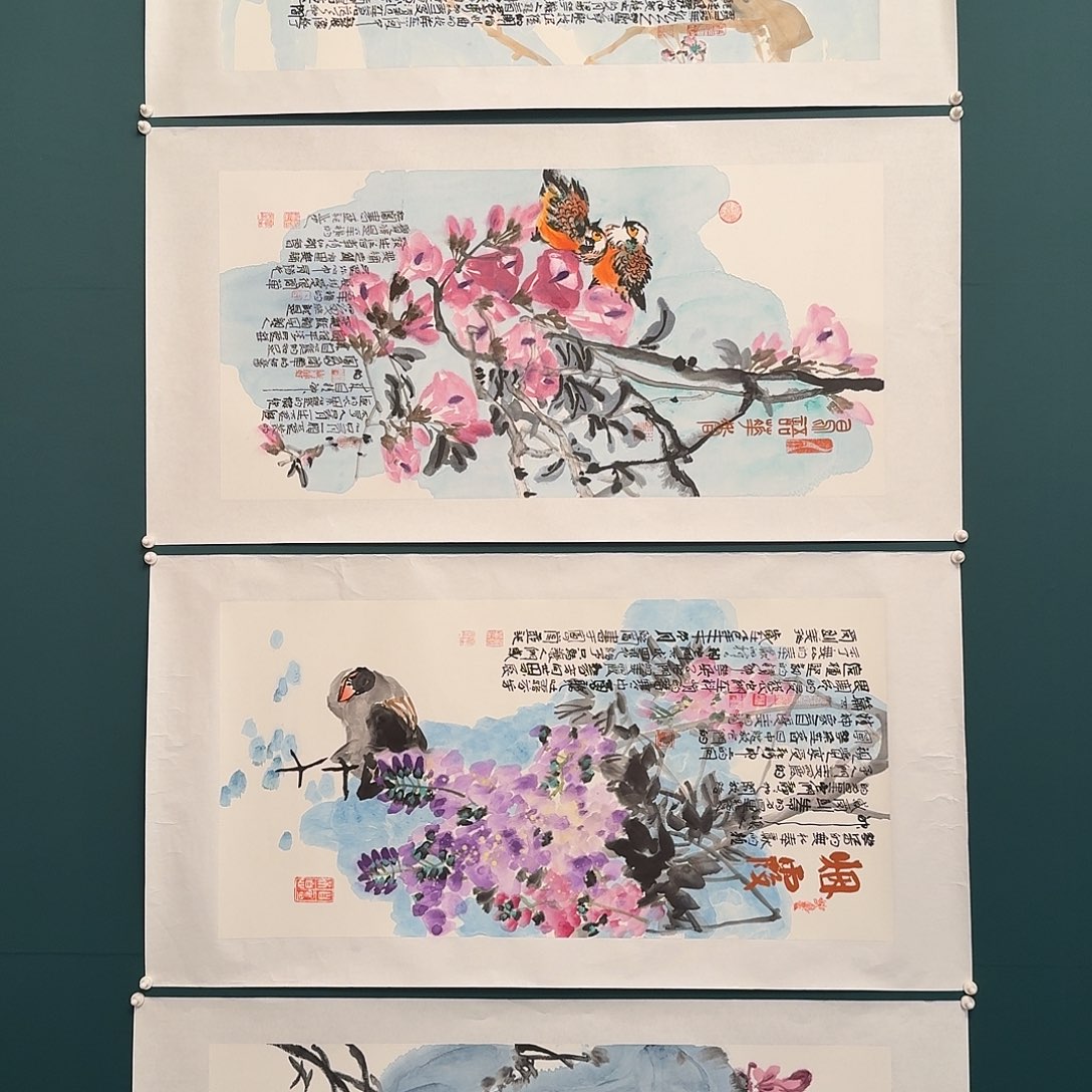 国画邹老师的作品