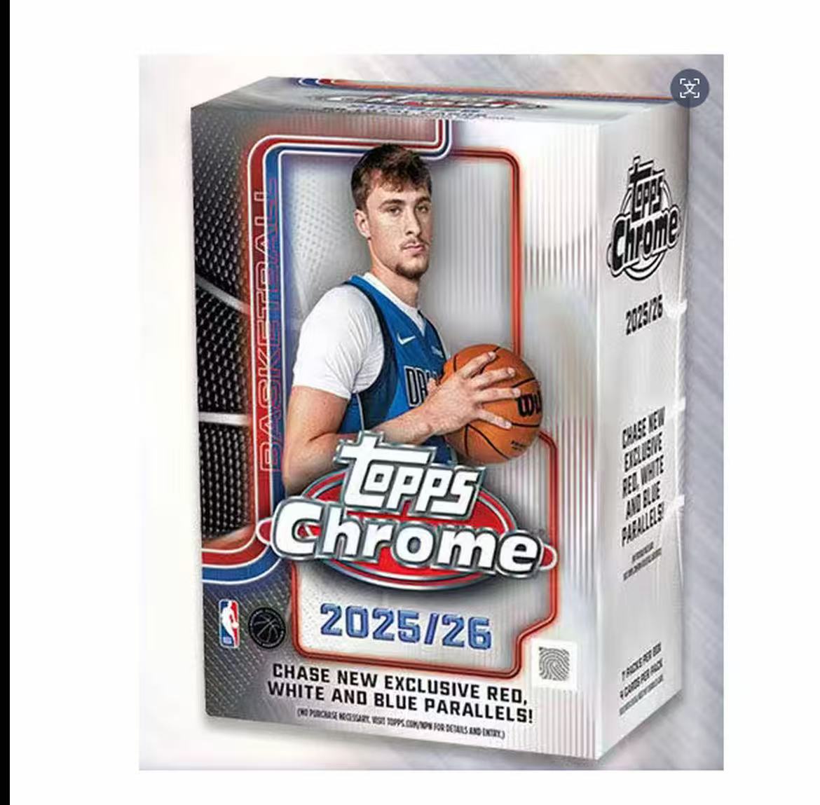 25-26 NBA topps chrome 手雷盒 拆盒 