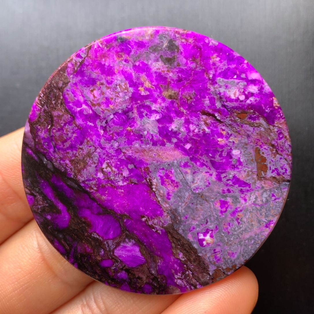 苏纪石（舒俱来）未镶嵌圆牌