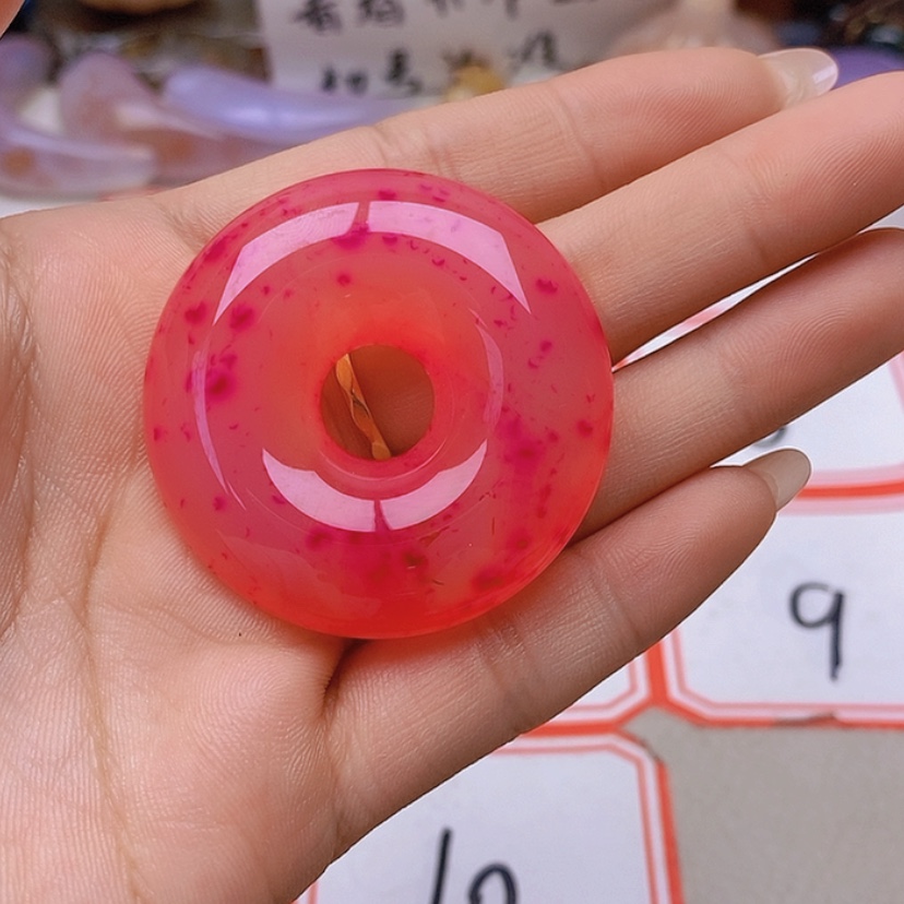 【闪购商品】未镶嵌玛瑙/玉髓珠宝半成品～**～