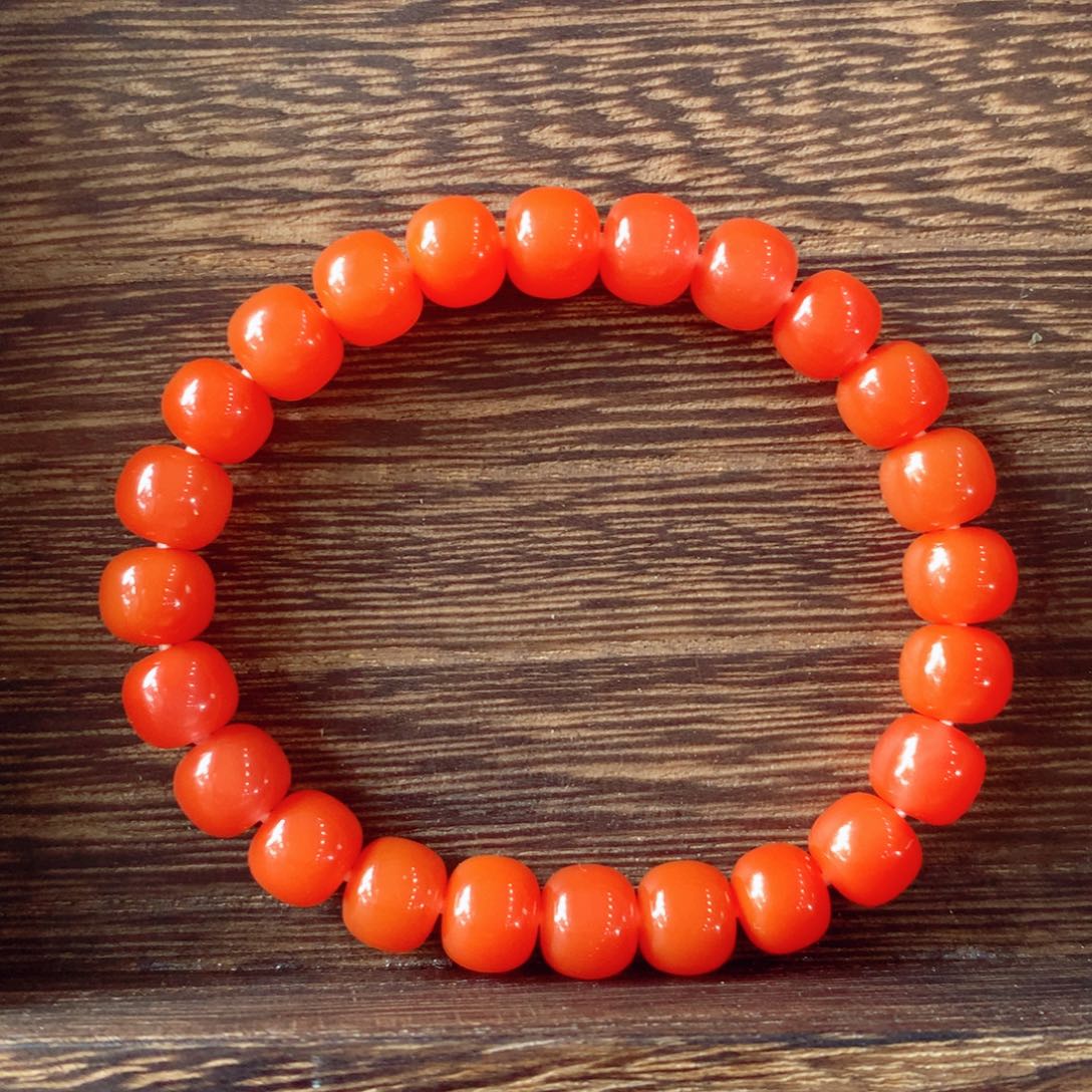 南红玛瑙保山精品中洞高档南红手串未镶嵌贵*张