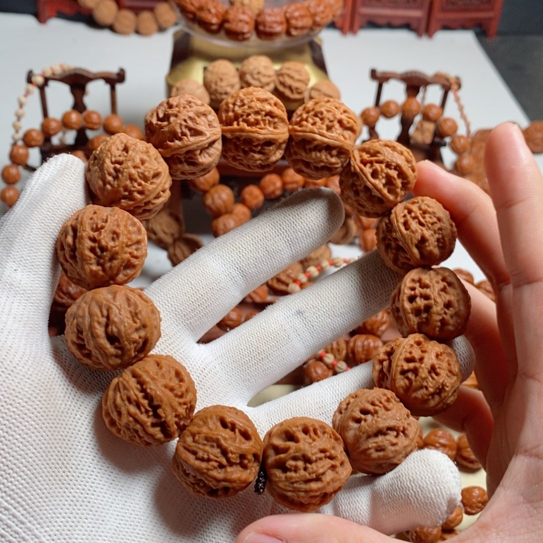 你***说手串文玩核桃尺寸24