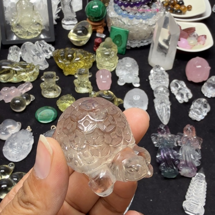 未镶嵌颈饰水晶水晶