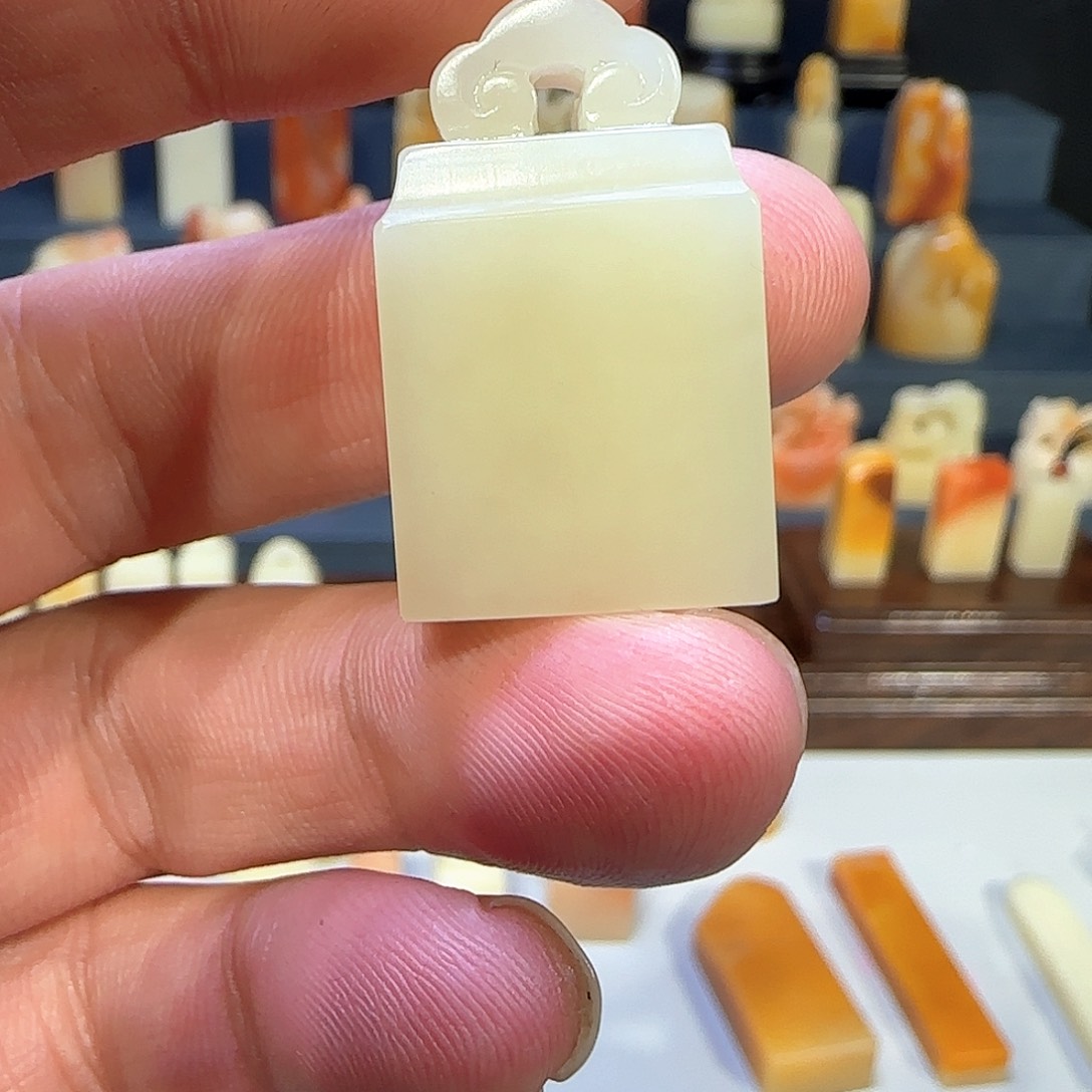 寿山石印石福建寿山芙蓉石印石章料