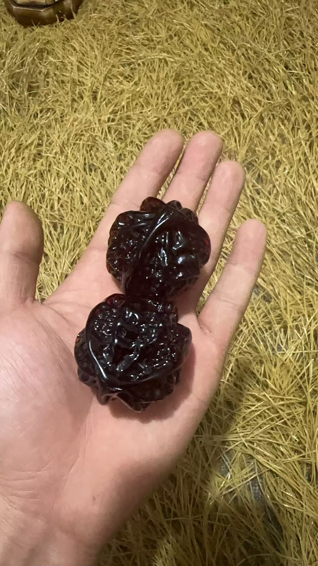 【闪购链接】琥珀核桃一对