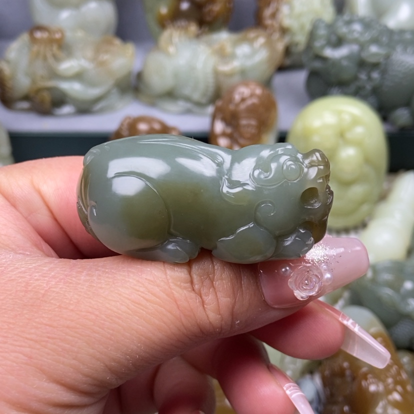 【闪购商品】和田玉挂件未镶嵌李*霖