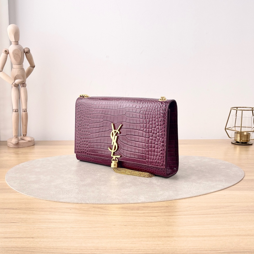 95新 YSL/圣罗兰 Kate流苏/单肩包/7593