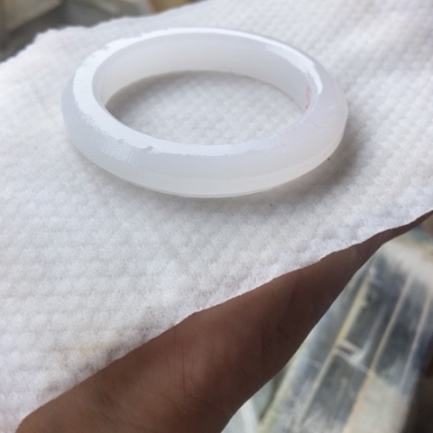 石英质玉手镯未镶嵌班*玉加工定制