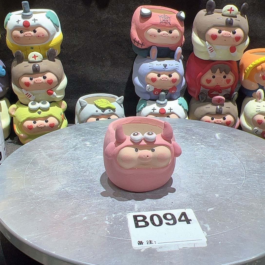 陶瓷手工设计花盆微瑕