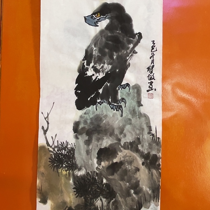 国画张圣敏先生纯手绘作品