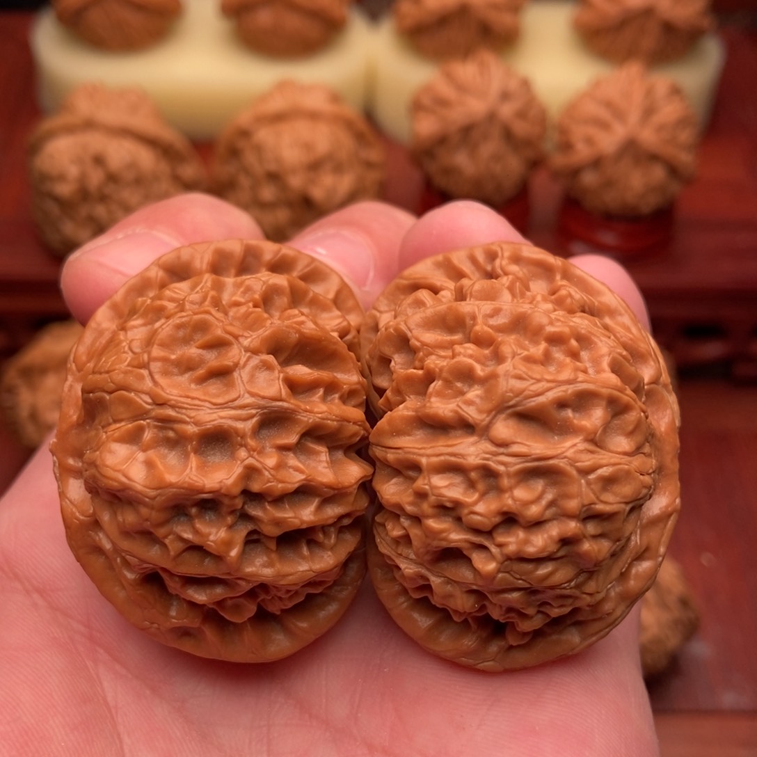 桃核把件毕业大宫灯46