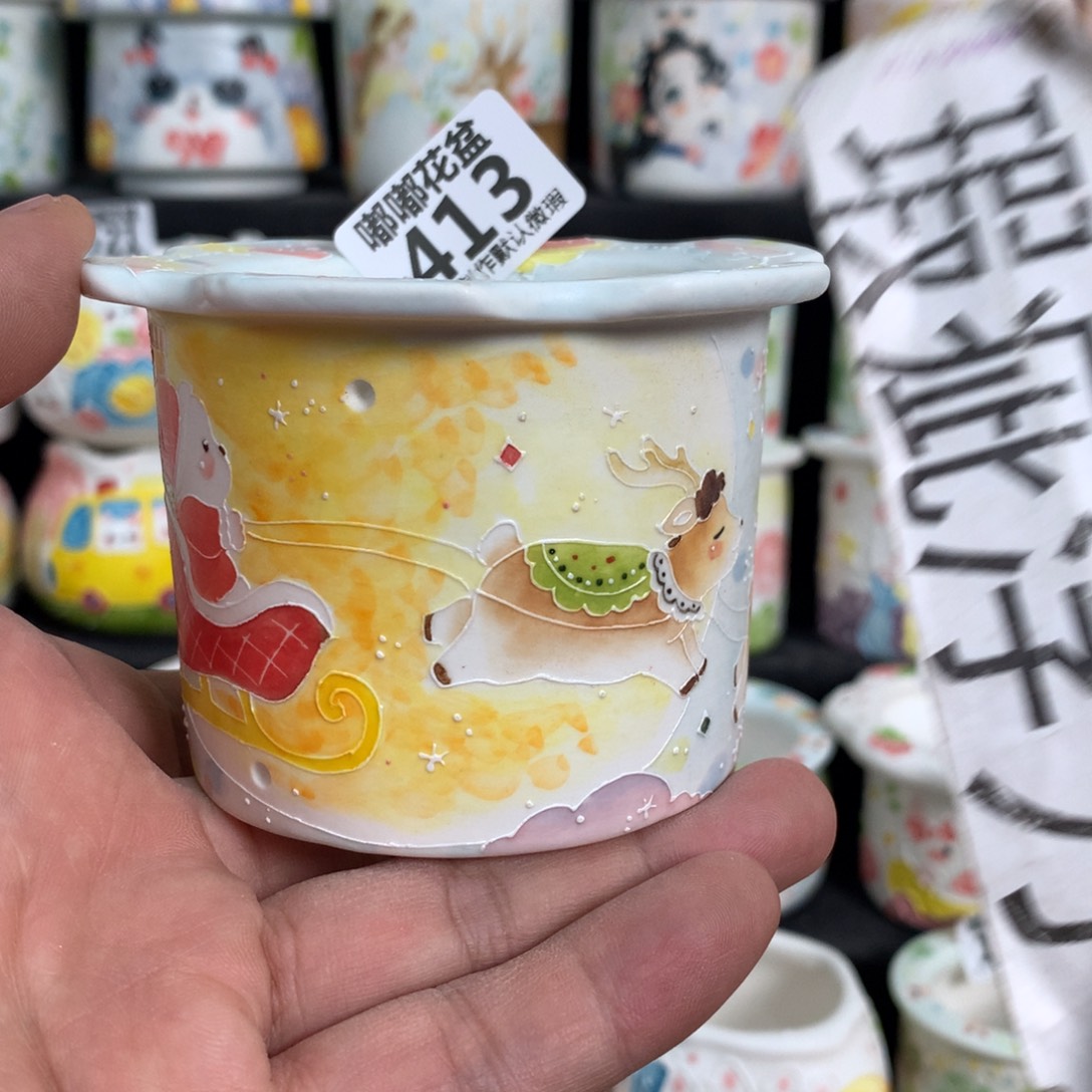 紫砂花盆413嘟嘟嘟嘟