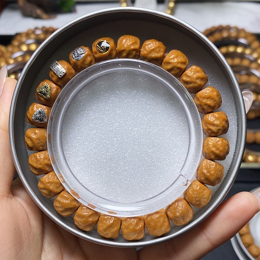 猴头核桃手串五标观山无相尺寸10左右全品单号319号