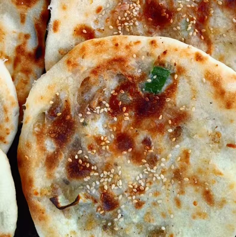 五妹手工香葱烧饼