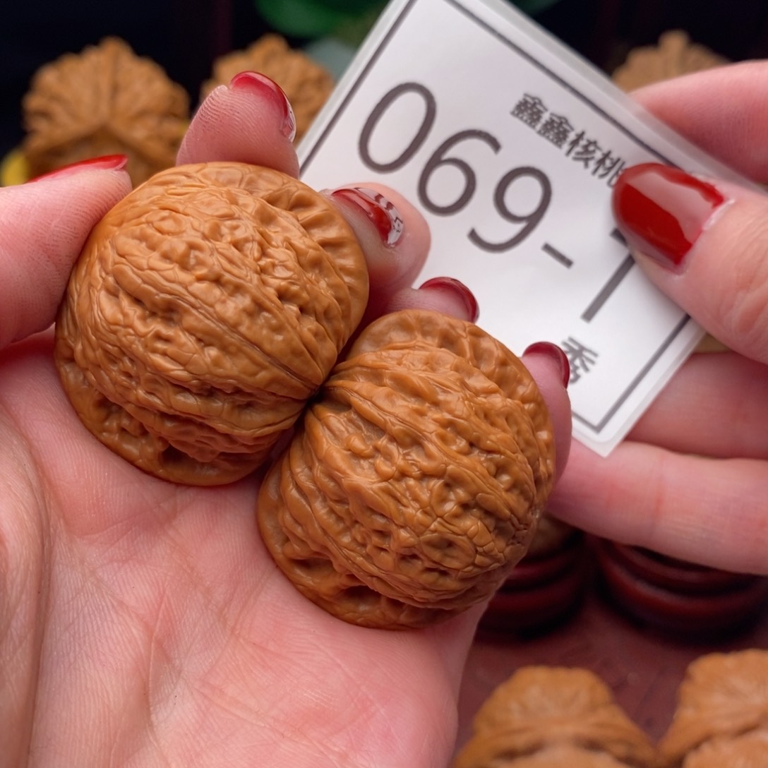 文玩核桃把件铁锤37