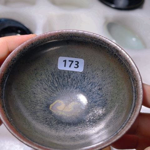 茶盏原矿原釉柴烧建盏