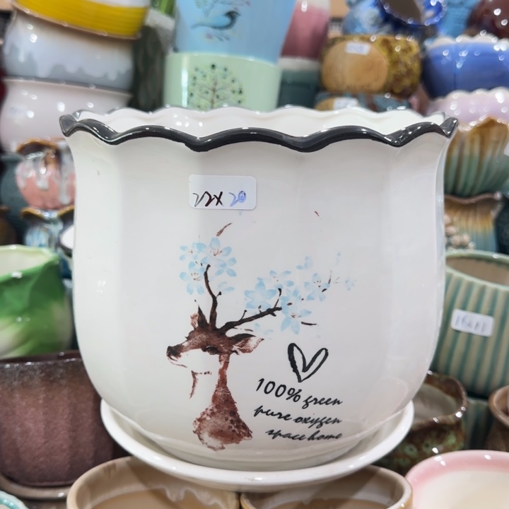 凑9块包邮，有孔，花盆