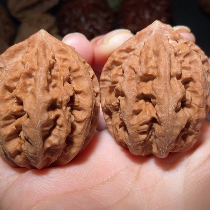 文玩核桃把件东北楸子小雪6